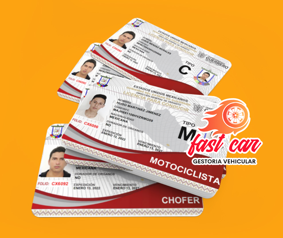 <span style="font-weight: bold;">LICENCIA DE MOTOCICLISTA (M)</span><br>